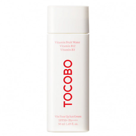Солнцезащитный тон-ап крем Vita Tone Up Sun Cream 50ml SPF50+/PA++++ 50 TOCOBO