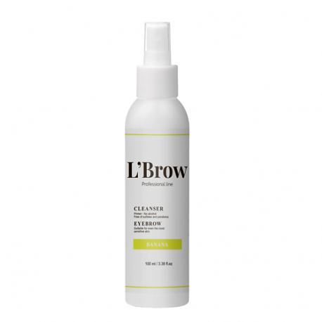 Обезжириватель Cleanser для бровей (Банан) 100 L`BROW
