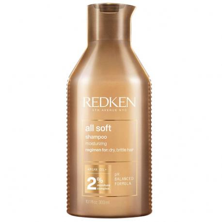 Питательный смягчающий шампунь All Soft, для сухих и жестких волос 300 Redken