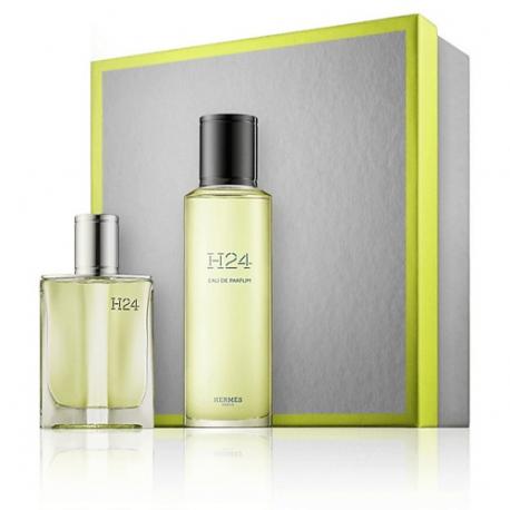 HERMES Набор H24 Eau de Parfum: Парфюмерная вода + Запасной блок (рефилл) HERMES