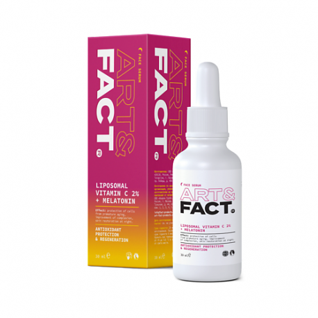 Антиоксидантная ночная сыворотка для лица с липосомальным витамином C 30 ART&FACT