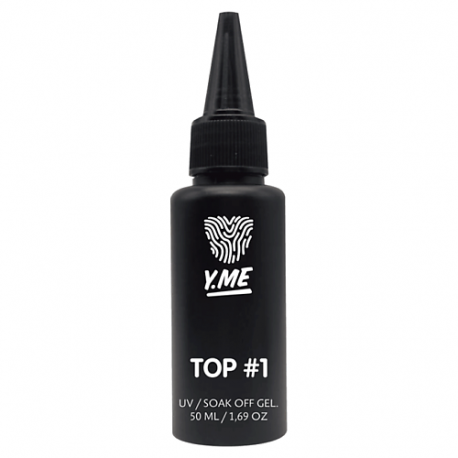 Каучуковый топ без липкого слоя (глянцевый) Top Glance 50 Y.ME