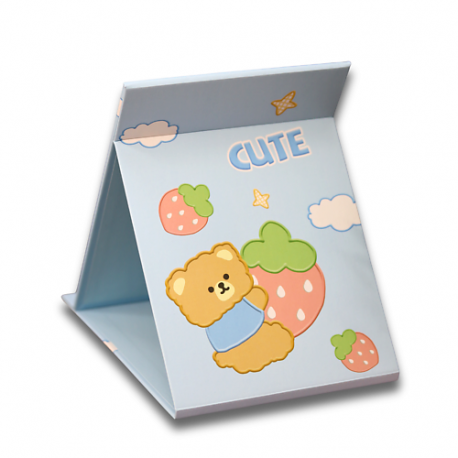 Зеркало настольное "Cute bear" blue iLikeGift