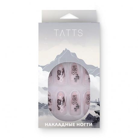 Накладные ногти (24 типсы + клеевые стикеры + пилочка) TATTS