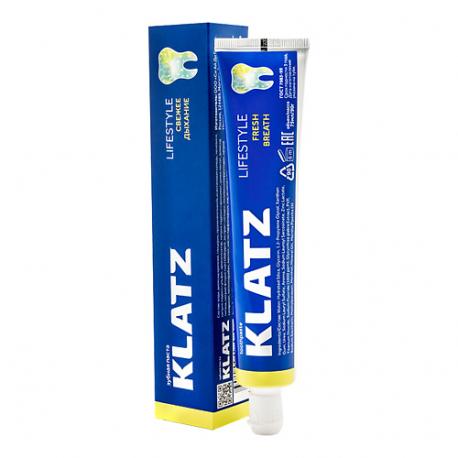 Зубная паста LIFESTYLE Свежее дыхание 75 Klatz
