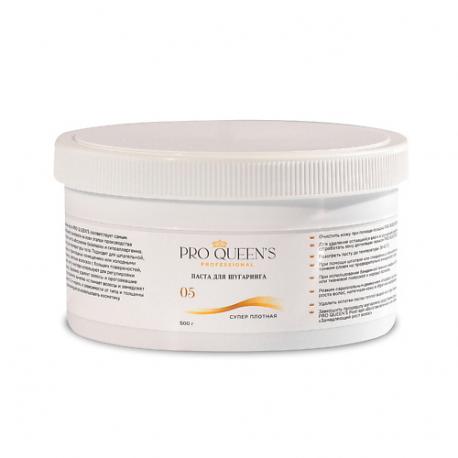 Сахарная паста для шугаринга и депиляции "Суперплотная" 500 PRO QUEEN`S PROFESSIONAL