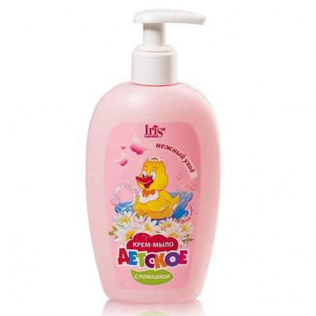 Крем-мыло ДЕТСКОЕ с ромашкой 250 Iris Cosmetic