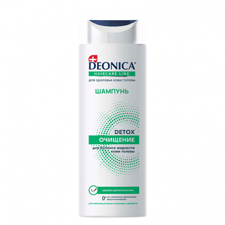 Шампунь для волос  Detox очищение 380 Deonica