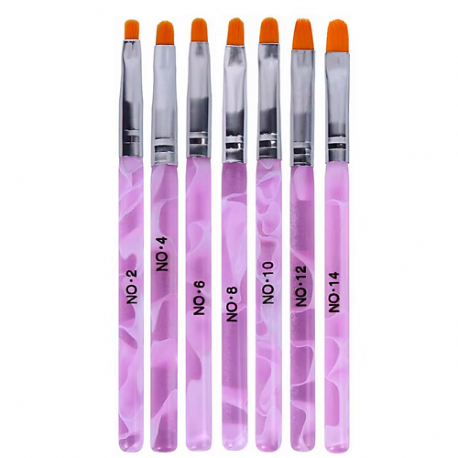 Набор кистей для геля GET THE REASON LAKBERRY