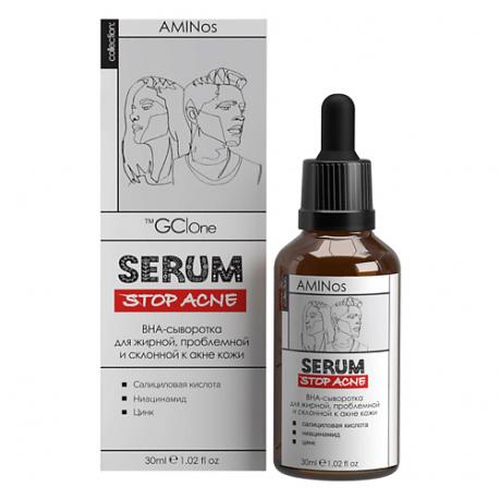 Салициловая сыворотка для жирной, проблемной и склонной к акне кожи  STOP ACNE 30 AMINOS