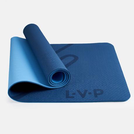 Коврик для йоги и фитнеса двухслойный L-V-P
