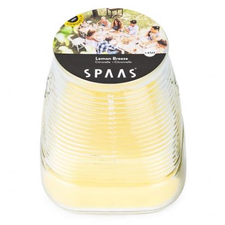 Свеча в стакане  Цитронелла Лимонный бриз 1 Spaas