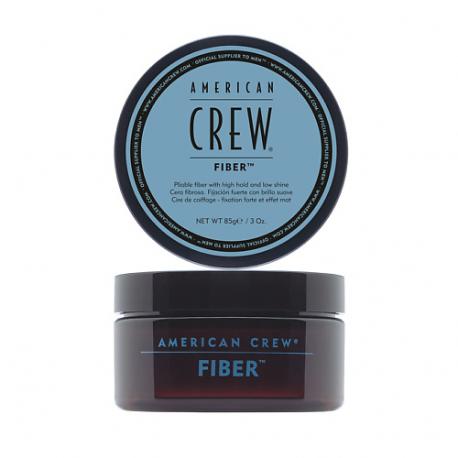 Паста для укладки волос сильная фиксация и низкий уровень блеска Fiber American Crew
