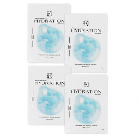 Набор Hydration маска для лица тканевая  увлажняющая ENTREDERMA