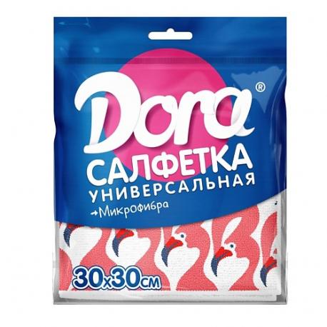 Салфетка из микрофибры с цветным рисунком DORA
