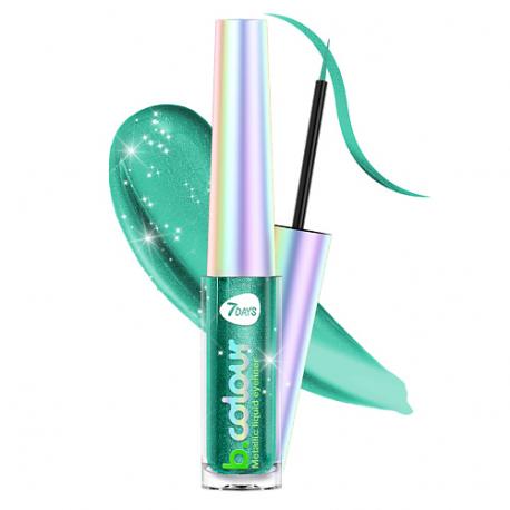 Подводка для глаз Блестящая цветная B.COLOUR 7Days