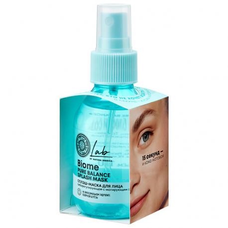 Сплэш-маска для лица Lab Biome Pure Balance 100 Natura Siberica