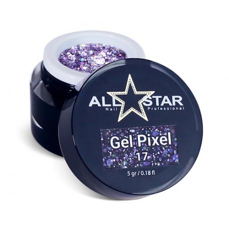 Гель для дизайна ногтей, "Gel Pixel 01" ALL STAR PROFESSIONAL