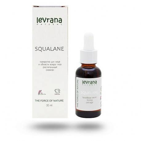 Сыворотка для лица и области вокруг глаз Squalane Facial & Eye Serum 30 Levrana