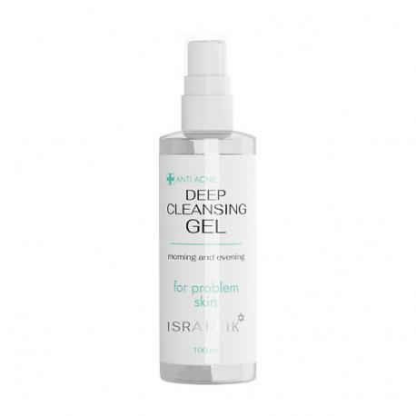 Гель очищающий для проблемной кожи Deep Cleansing Gel Anti Acne 100 ISRAELIK