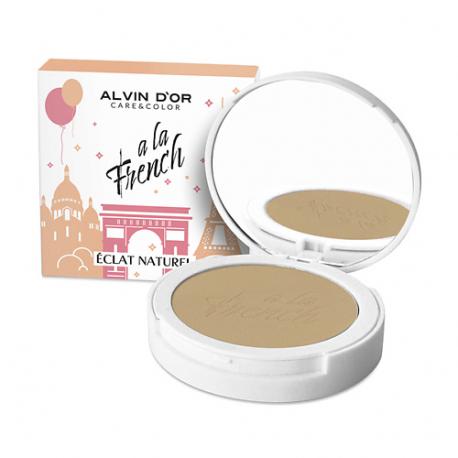Пудра компактная фиксирующая ECLAT NATUREL A LA FRENCH Alvin D'or