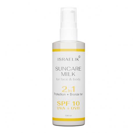 Молочко для загара Suncare Milk SPF 10 100 ISRAELIK