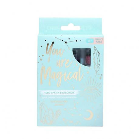 Набор бульонок для декора ногтей You are magical, 12 цветов Beauty Fox