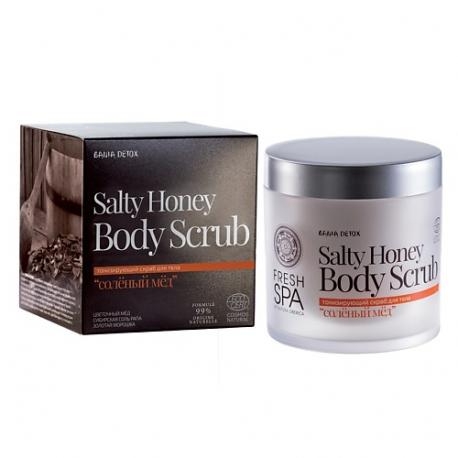 Скраб для тела Соленый мед FRESH SPA Bania Detox 400 Natura Siberica