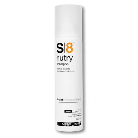 S8 NUTRY SHAMPOO Шампунь для питания и увлажнения сухих волос 200 Napura