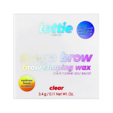 Воск для укладки бровей Mega Brow Clear LOTTIE LONDON