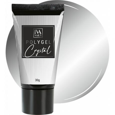 Полигель для моделирования и укрепления ногтей Polygel Crystal IVA NAILS