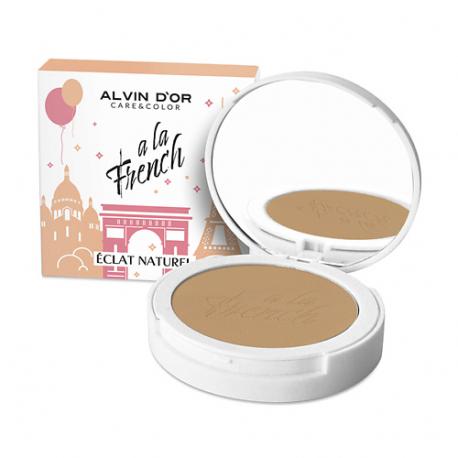 Пудра компактная фиксирующая ECLAT NATUREL A LA FRENCH Alvin D'or