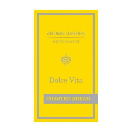 Ароматизатор-САШЕ Дольче Вита - Горячий Хлеб (Toasted bread) AROMA-GARDEN