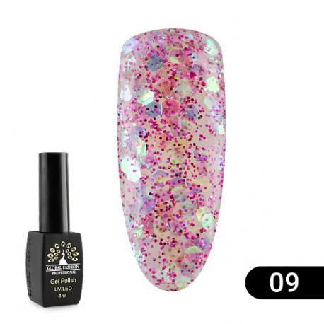 Гель лак Shiny 01 Global Fashion