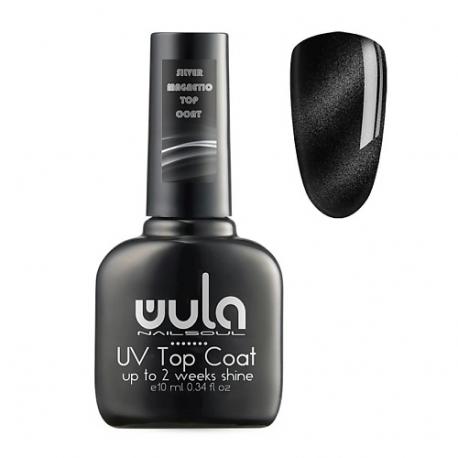 Топ для гель-лака магнитный, Magnetic top coat, RED WULA Nailsoul