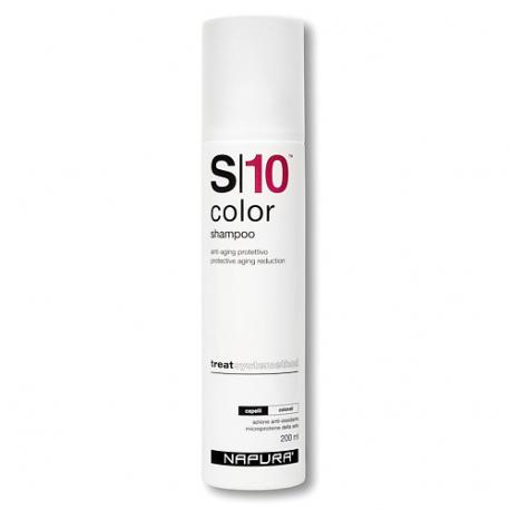 S10 COLOR SHAMPOO Шампунь для окрашенных волос 200 Napura