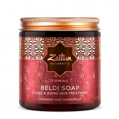 Марокканское мыло Бельди с лифтинг-эффектом "Герань и Грейпфрут" Beldi Soap Firming 250 Zeitun