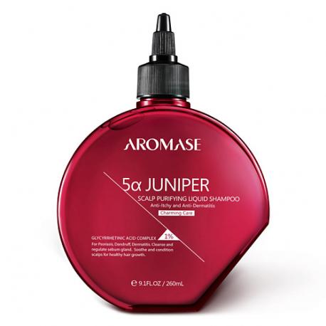 Шампунь для волос очищающий 5α Juniper 260 AROMASE