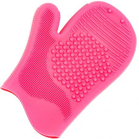 Мочалка массажная "Варежка" резиновая W-12 Teddos