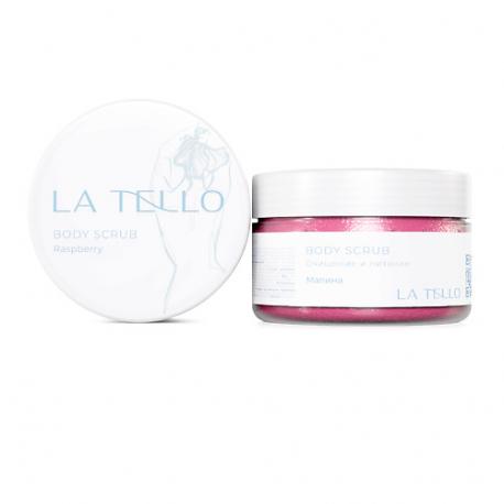 BODY SCRUB Скраб-паста «Малина» очищение и питание 250 LA TELLO