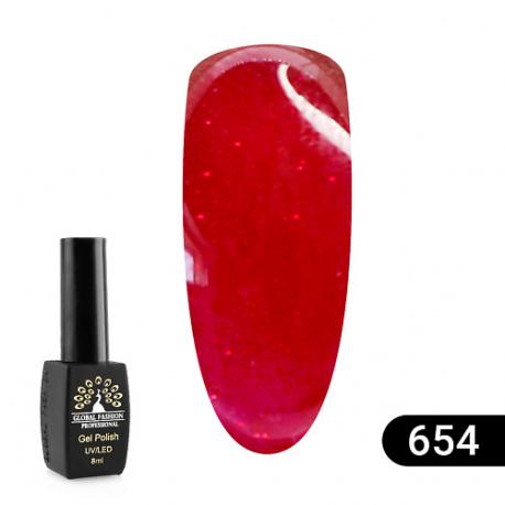 Гель лак Sexy Red 652 Global Fashion