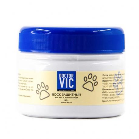 Воск защитный для лап и когтей собак 80 Doctor VIC
