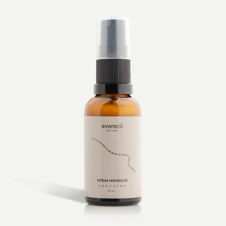 Ночной крем для лица Коллаген 30 EVERECO SKIN CARE