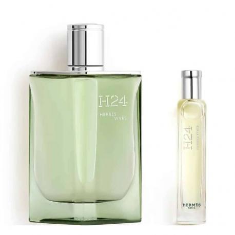 HERMES Набор H24 Herbes Vives: Парфюмерная вода +Парфюмерная вода в дорожном формате HERMES