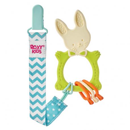 Универсальный прорезыватель BUNNY с держателем ROXY-KIDS