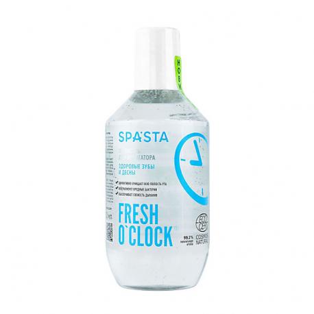 Натуральный ополаскиватель для ирригатора Fresh o’clock Здоровые зубы и десны 400 SPA*STA