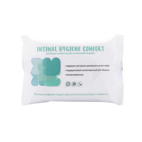Влажные салфетки для интимной гигиены Intimal Hygiene Comfort LOREN COSMETIC