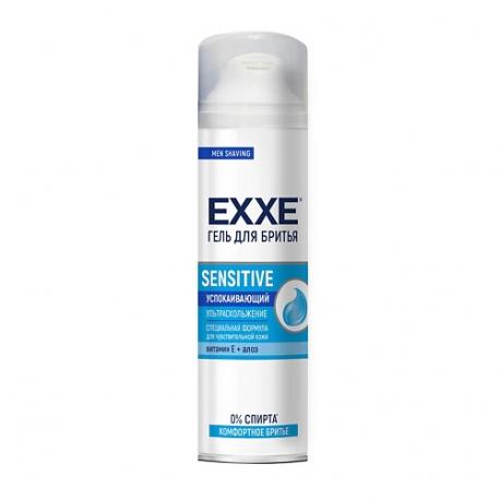 Гель для бритья Sensitive 200 EXXE