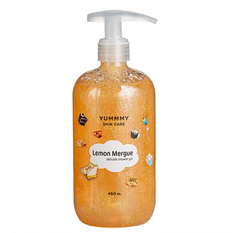 Гель для душа с блестками Lemon Meringue 450 YUMMMY