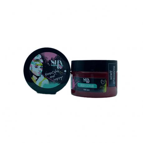 Скраб для тела гидрофильный "Малиновый джем" 100 SHATO COSMETICS